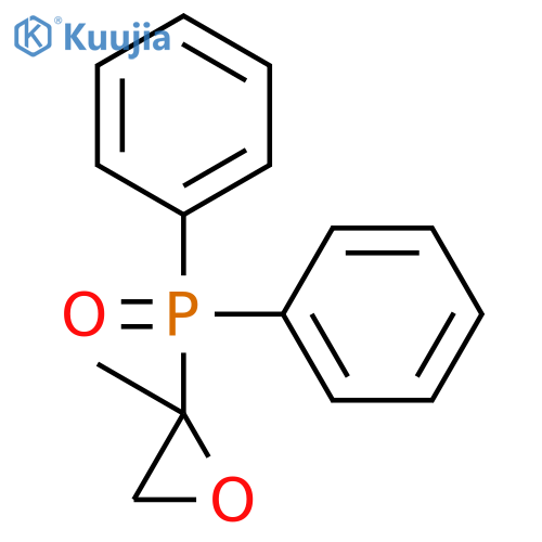 Phosphine oxide, (2-methyloxiranyl)diphenyl- structure