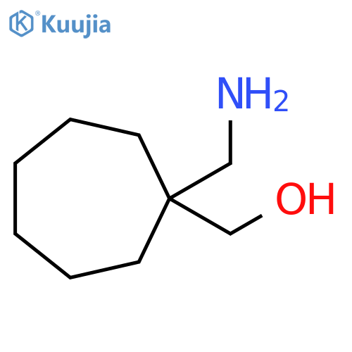 Cycloheptanemethanol, 1-(aminomethyl)- structure