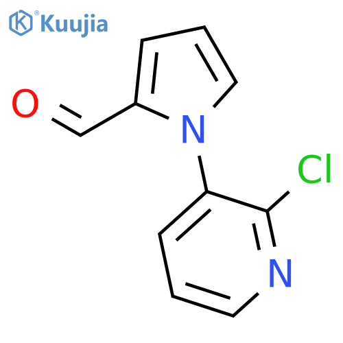1-(2-Chloro-pyridin-3-yl)-1H-pyrrole-2-carbaldehyde structure