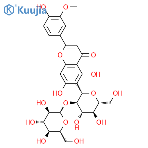Isoscoparin-2”-β-D-glucopyranoside structure