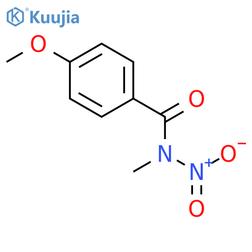 Benzamide, 4-methoxy-N-methyl-N-nitro- structure