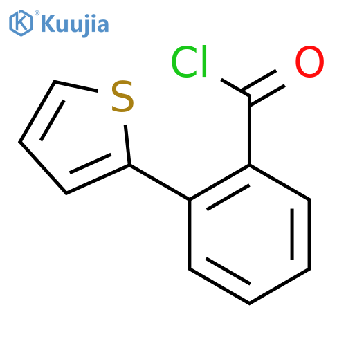 2-Thiophen-2-yl-benzoyl Chloride structure