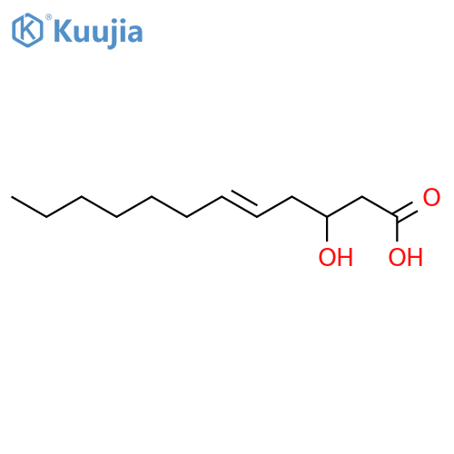 5-Dodecenoic acid, 3-hydroxy-, (5Z)- structure
