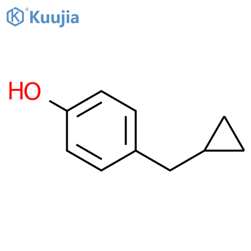 4-(cyclopropylmethyl)phenol structure