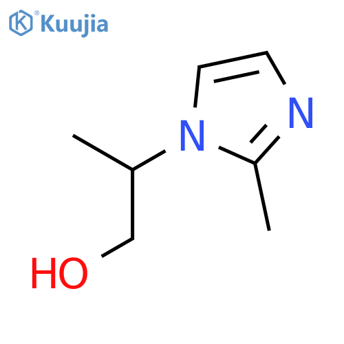 2-(2-Methyl-1H-imidazol-1-yl)propan-1-ol structure