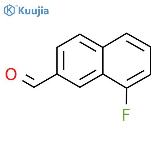 8-Fluoronaphthalene-2-carbaldehyde structure