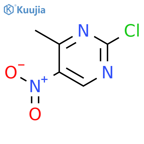 2-Chloro-4-methyl-5-nitropyrimidine structure