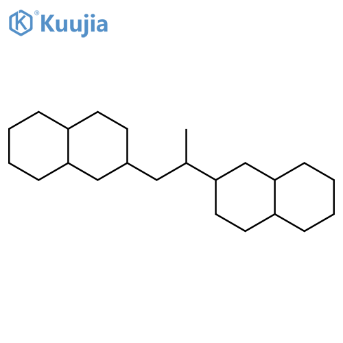 Naphthalene, 2,2'-(1-methyl-1,2-ethanediyl)bis[decahydro- structure