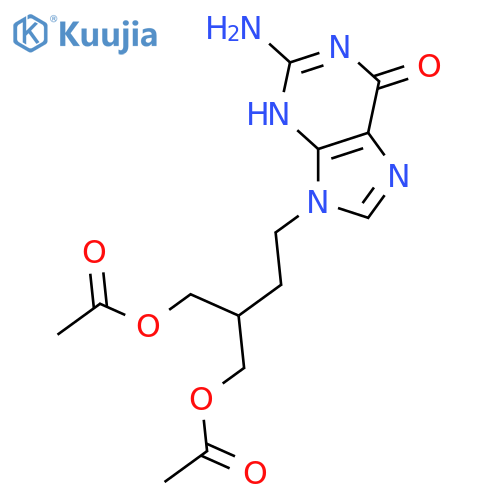 Penciclovir Diacetate structure