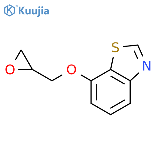 Benzothiazole,7-(2-oxiranylmethoxy)- structure