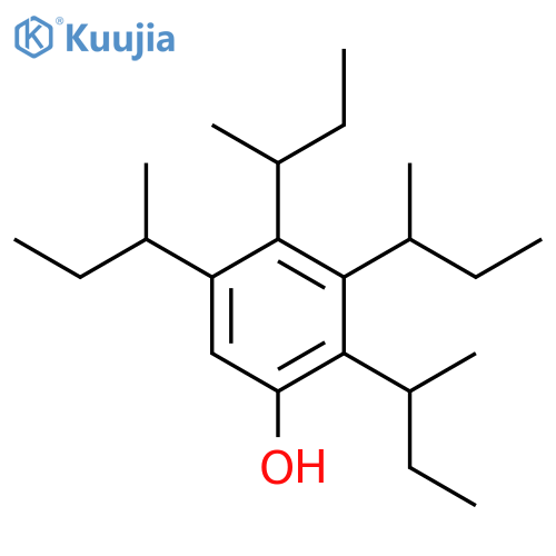 Phenol,tetrakis(1-methylpropyl)- (9CI) structure
