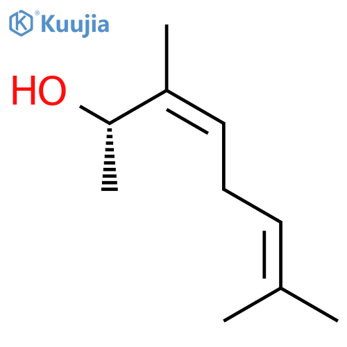 3,6-Octadien-2-ol,3,7-dimethyl-, [S-(Z)]- (9CI) structure