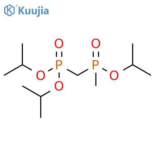 (Isopropoxy-methyl-phosphinoylmethyl)-phosphonic acid diisopropyl ester structure