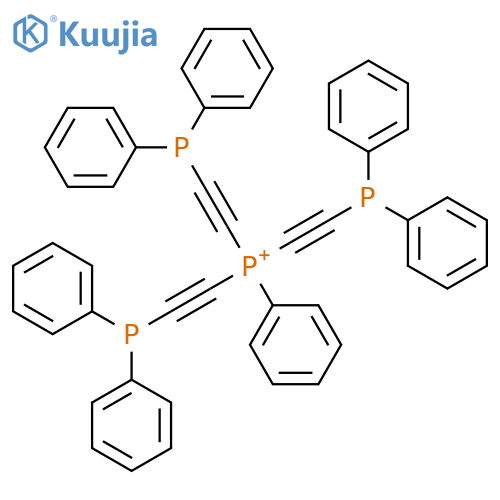 Phosphonium, tris[(diphenylphosphino)ethynyl]phenyl- structure
