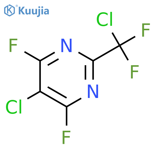 Pyrimidine, 5-chloro-2-(chlorodifluoromethyl)-4,6-difluoro- structure