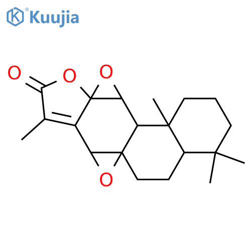 8(14),11,13(15)-Abietatrien-16,12-olide; (5β,9β)-form, 8β,14β:11β,12β-Diepoxide structure