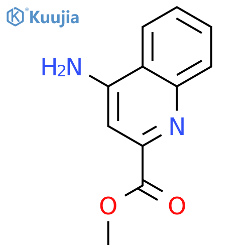 methyl 4-aminoquinoline-2-carboxylate structure