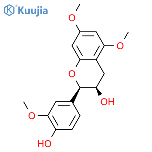 3,4'-Dihydroxy-3',5,7-trimethoxyflavan structure