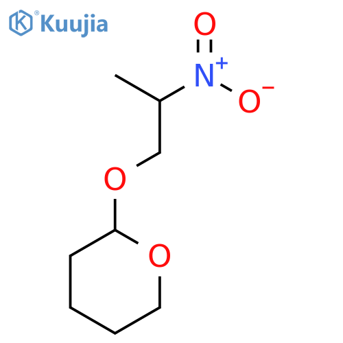 Tetrahydro-2-(2-nitropropoxy)-2H-pyran structure