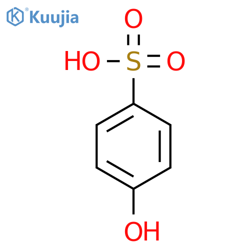 4-Hydroxybenzenesulfonic acid structure