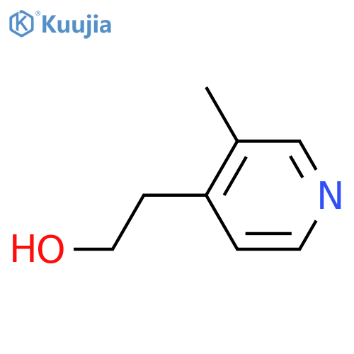 2-(3-methylpyridin-4-yl)ethan-1-ol structure
