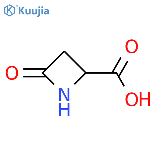4-oxoazetidine-2-carboxylic acid structure