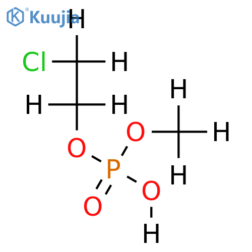 phosphoric acid-(2-chloro-ethyl ester)-methyl ester structure