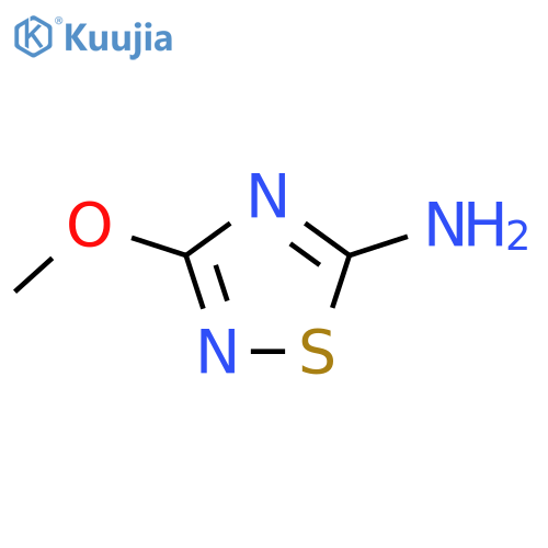 3-Methoxy-1,2,4-thiadiazol-5-amine structure