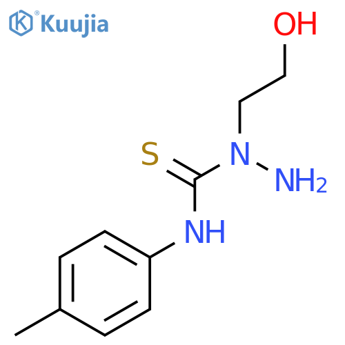 Hydrazinecarbothioamide, 1-(2-hydroxyethyl)-N-(4-methylphenyl)- structure