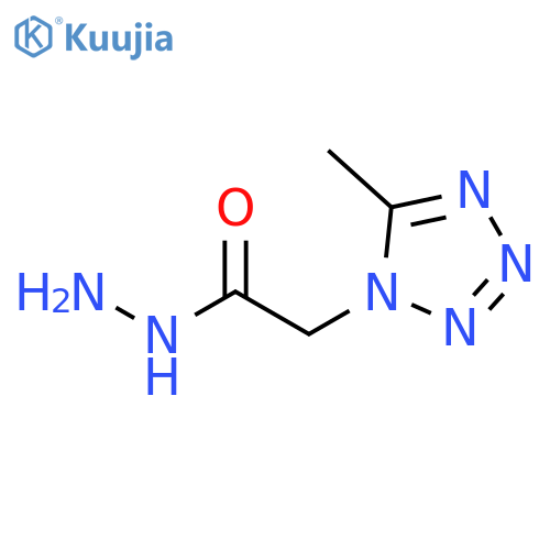 1H-Tetrazole-1-acetic acid, 5-methyl-, hydrazide structure