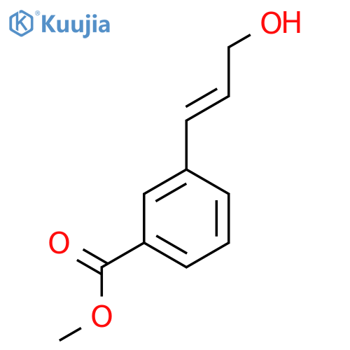methyl 3-(3-hydroxyprop-1-en-1-yl)benzoate structure