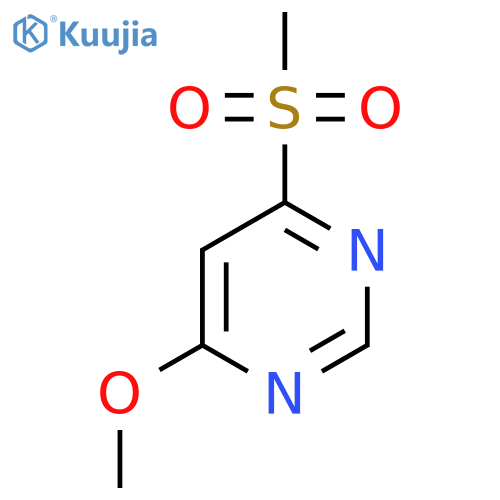 4-Methanesulfonyl-6-methoxypyrimidine structure