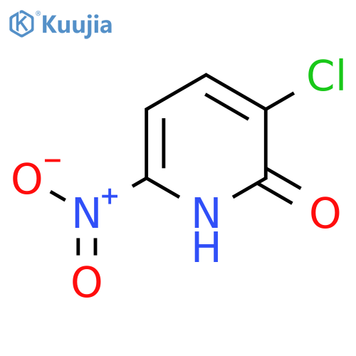 2(1H)-Pyridinone, 3-chloro-6-nitro- structure