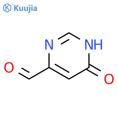 6-hydroxypyrimidine-4-carbaldehyde structure