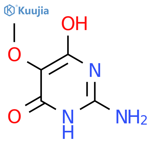 4(3H)-Pyrimidinone, 2-amino-6-hydroxy-5-methoxy- structure