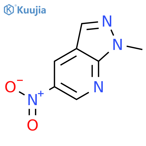 1-methyl-5-nitro-1H-Pyrazolo[3,4-b]pyridine structure