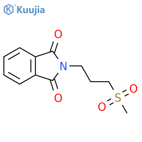 2-(3-Methanesulfonylpropyl)isoindole-1,3-dione structure