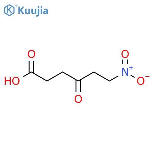 6-Nitro-4-oxohexanoic acid structure