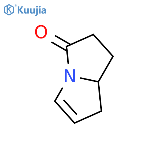 1,2,7,7a-tetrahydro-3H-Pyrrolizin-3-one structure