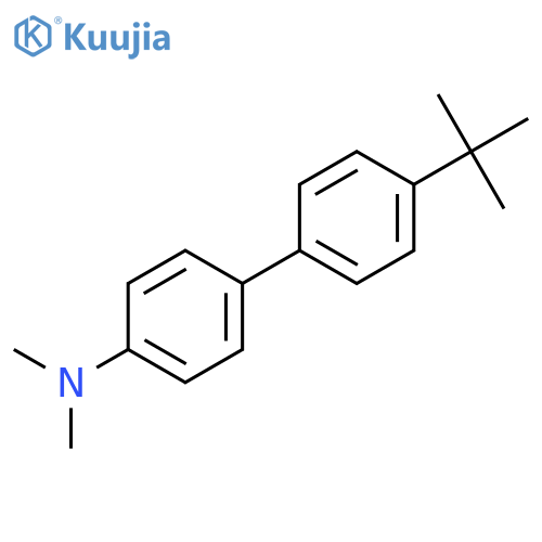 4'-(tert-Butyl)-N,N-dimethyl-[1,1'-biphenyl]-4-amine structure