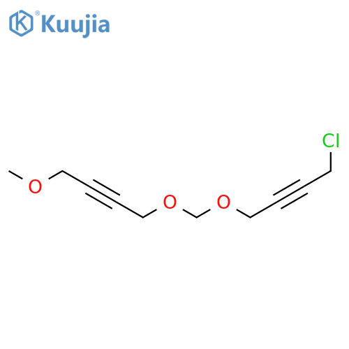 2-Butyne, 1-[[(4-chloro-2-butynyl)oxy]methoxy]-4-methoxy- structure