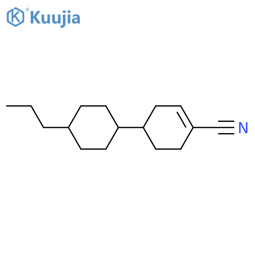 4-(trans-4'-Propylcyclohexyl)cyclohexenecarbonitrile structure