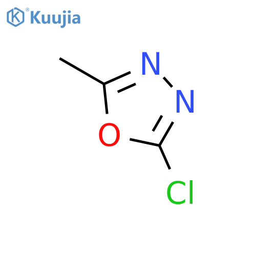 2-chloro-5-methyl-1,3,4-oxadiazole structure