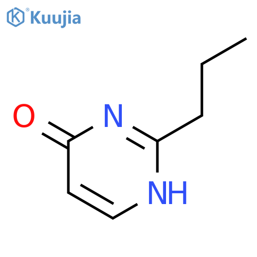 2-propylpyrimidin-4-ol structure