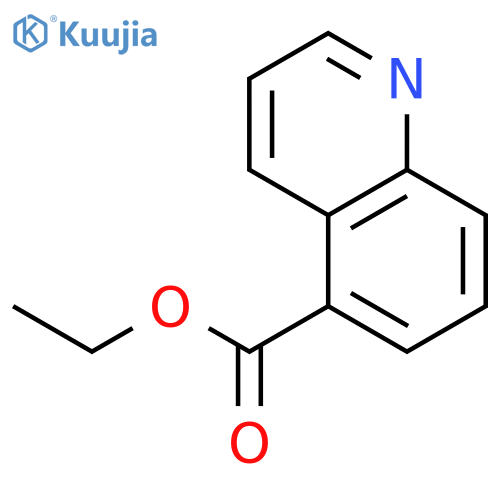 ethyl quinoline-5-carboxylate structure
