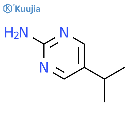 5-(propan-2-yl)pyrimidin-2-amine structure