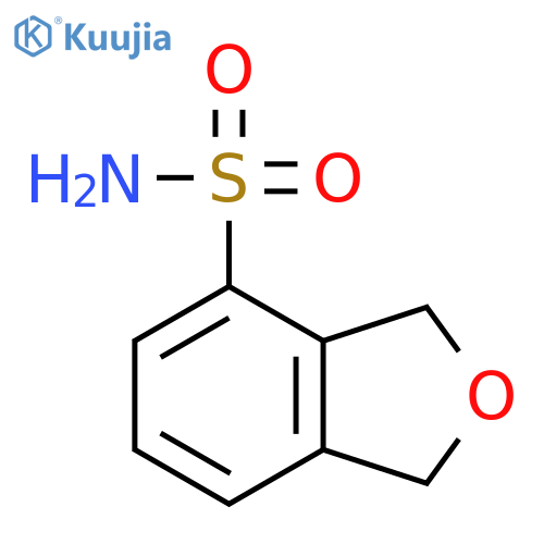 1,3-dihydro-2-benzofuran-4-sulfonamide structure