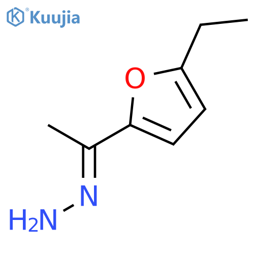 Ethanone,1-(5-ethyl-2-furanyl)-, hydrazone structure