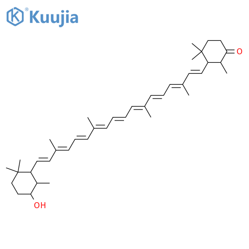5,5',6,6'-Tetrahydro-β,β-carotene-4,4'-diol; (4S,4'S,5S,5'S,6S,6'S)-form, Monoketone structure