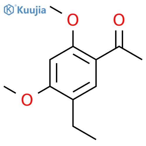 1-(5-ethyl-2,4-dimethoxyphenyl)ethan-1-one structure